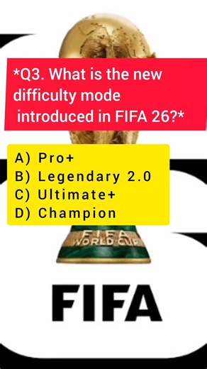 FIFA 26 Quiz! 🤯 Can You Guess the Right Answers? | Football Shorts ????