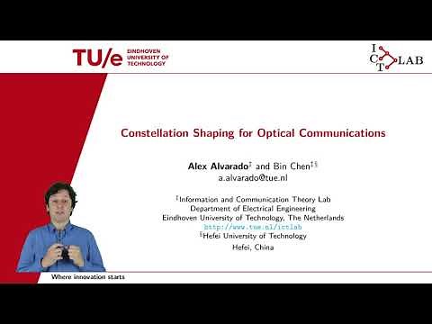 Constellation shaping for optical communications