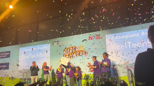 Our new 2023 #FIRSTLEGOLeague GB champions are… RealTechBot! A huge congratulations to this amazing team. Well done to all the teams who competed today - each and every one of you is absolutely amazing! Take a look over on our @FLLUK Twitter account to see all the winners from today. #SUPERPOWERED | FIRST LEGO League UK and Ireland