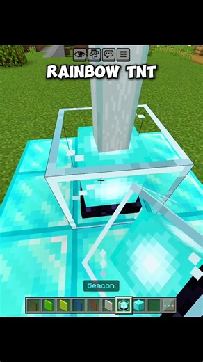 Minecraft Rainbow Tnt 💫#minecraft #shorts