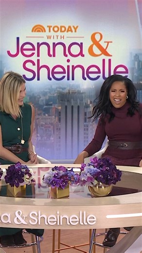 Jenna's dance moves to the new #JennaAndSheinelle theme song reminded Sheinelle of her grandma's dance moves: "It's like a God wink." 🥹💗 Sheinelle's ‘Grandmama’ passed away earlier this year. | TODAY with Jenna & Sheinelle