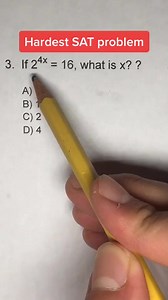 70K views · 396 reactions | Can u do the hardest SAT problem_ #sat #psat #math #maths #1600 #highschool #middleschool #hard | Chris Tutorial | Facebook
