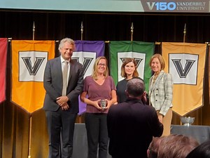 Kate Humphreys was awarded the Chancellor’s Award for Research!