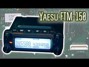Yaesu FTM-150 Dual VHF Car Radio. Detailed Review.