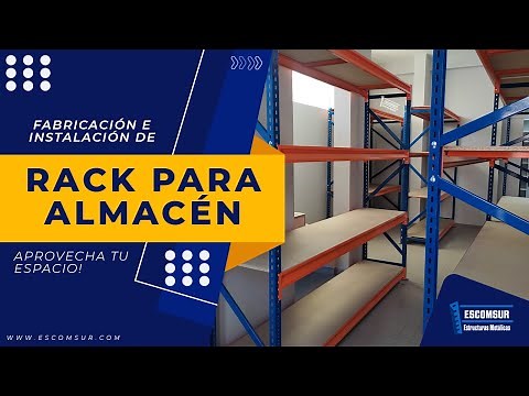 "Estanterías metálicas | rack para almacen - la solución perfecta para tu almacenamiento"