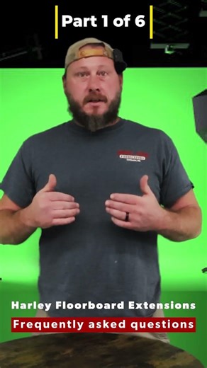 Floorboard Extensions Harley Part 1 of 6