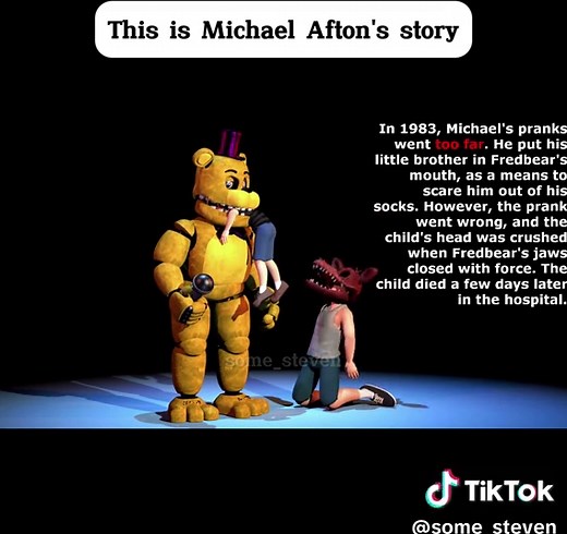 Michael Afton's Journey in FNAF 2