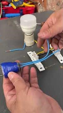 Parallel wiring with simple switches is possible #ConstructionSP #SimpleTechnique #DIY