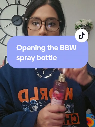 Cómo abrir la botella de spray BBW