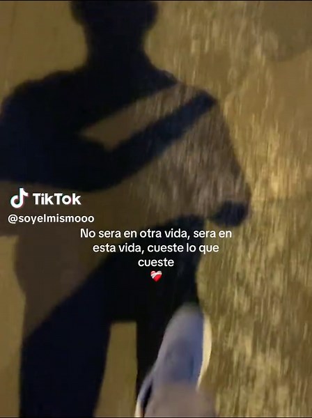 No será en otra vida, será en esta vida