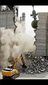 Epic Demolition With a Wrecking Ball!