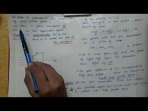 Lecture 24 (3rd Semester) - Fresnel's Half Period Zones