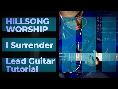 I Surrender - Hillsong Worship | Lead Guitar Tutorial by Early Music
