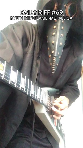 Moth Into Flame: Metallica Guitar Cover Riff