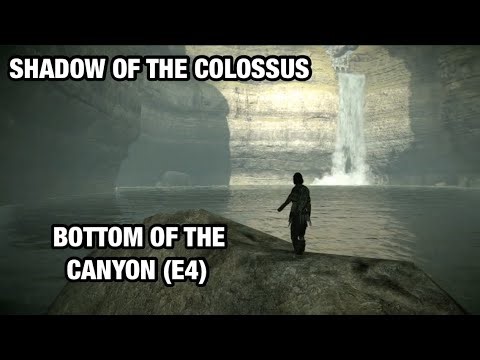 Bottom Of The Canyon (E4 On The Map) - SHADOW OF THE COLOSSUS™