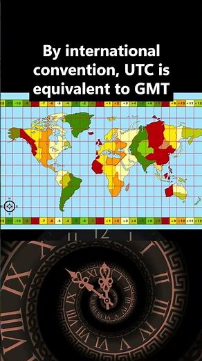 "GMT vs UTC 🔥 What's the Difference? #Shorts #TimeZones"