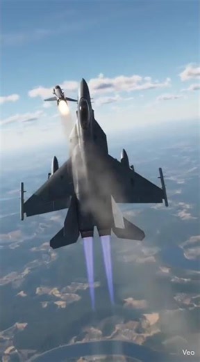 Sky-High Dogfight: Intense Fighter Jet Missile Strike 🚀✈️ #actionvideo #fighterjet #airstrike #jet