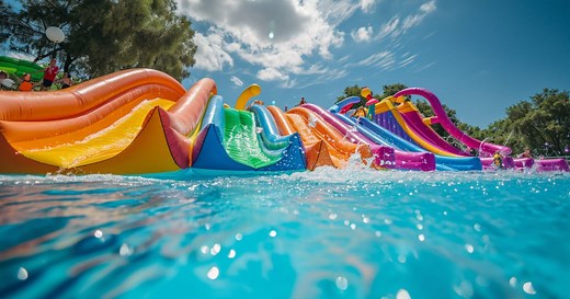 14 campings con toboganes y parque acuático en España