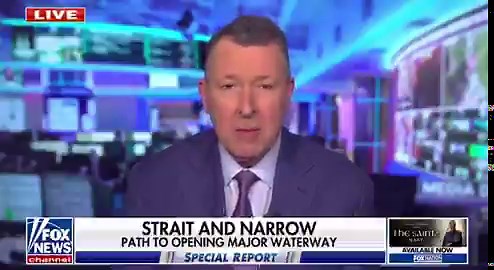 🚨 NEW: Fox’s Marc Thiessen has a GENIUS PLAN to fund the re-opening of the Strait of Hormuz: “I think what President Trump ought to do is have a Hormuz Transit Tariff.”“Instead of Iran charging $2M per vessel going through the Strait, the U.S. will charge a $2M escort fee for every vessel — which is about $9B a month or $100B in revenue.”“We will waive that fee for any country that participates in the coalition to open up the Strait.”“That will open it and reward the good guys that are helping 