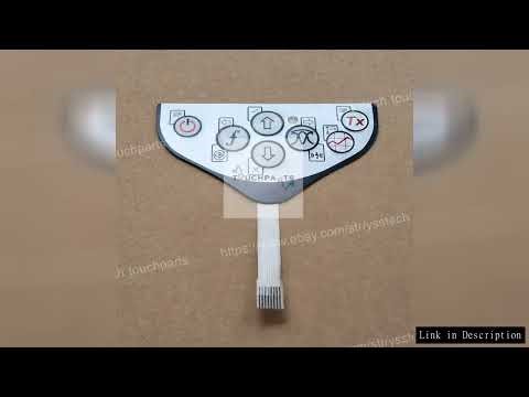 Keypad Membrane Overlay for Radiodetection SPX RD8000 Cable Pipe Locator