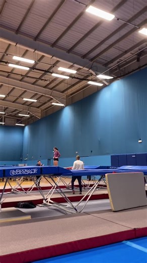 Achieving a New Personal Best in Trampolining