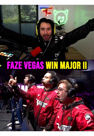 FaZe Vegas Crowned Major 2 Champions! #COD