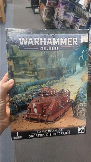 Warhammer 40k Adeptus Mechanicus Skorpius Disintegrator AFV 28mm scale. $80 seen in Battle Creek