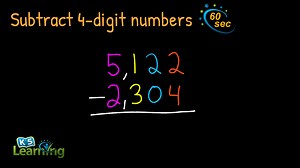 Subtract 4-Digit Numbers | K5 Learning