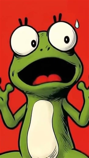 Funny frog Dancing Animation Goes Viral 🐸🤣💃🏻 #cute #aivideo