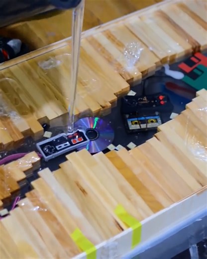 133K views · 384 reactions | Making A Huge Bar Counter Top From Epoxy | DIY & Crafts | Facebook