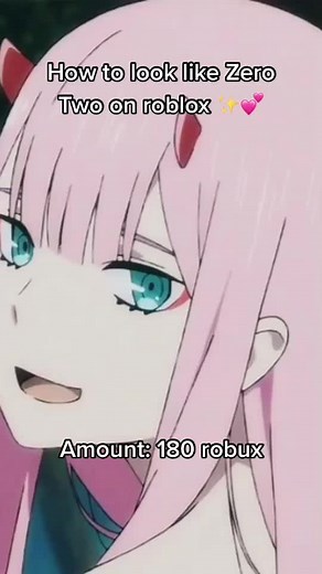 Explore Zero Two: Anime Meets Roblox in Pixel Art