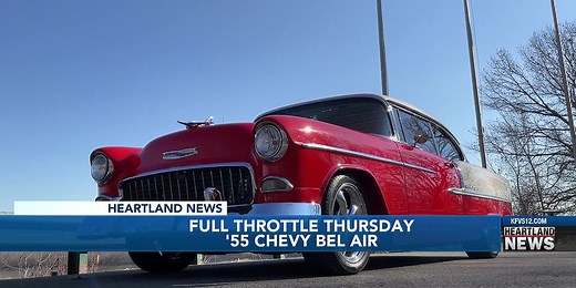 Full Throttle Thursday: '55 Chevy Bel Air