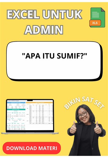 Wajib bisa ya #sumif #excel #tesadmin #tesexcel