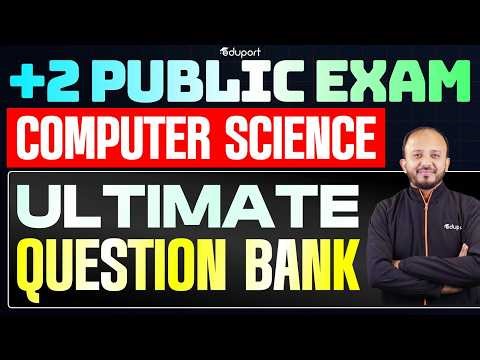 Plus Two CS Pubic Exam | Ultimate Question Bank | Eduport Plus Two