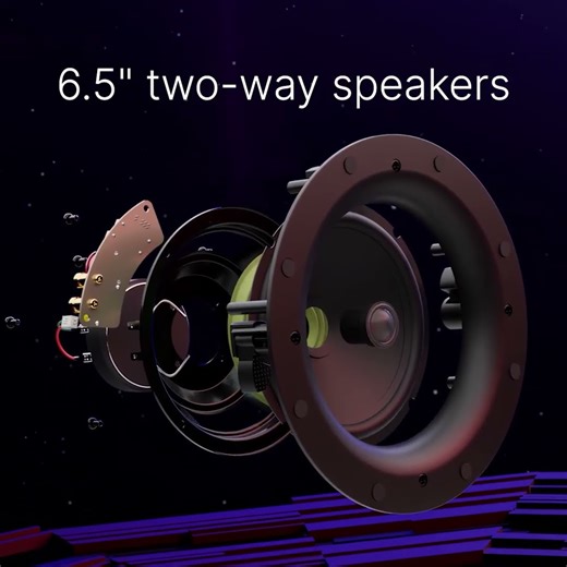 Rockville Elite C6 Series: Hidden Sound, Huge Impact!