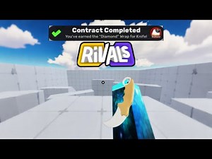 I got diamond knife in Roblox Rivals