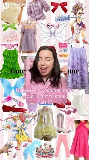 Fancy Nancy Halloween Costume Ideas #halloweencostume