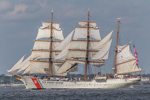 Coast Guard Barque Eagle October 3, 2018
