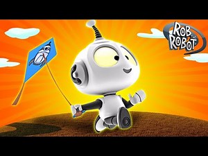 Let's Go on a Trip to Windy Planet! 🪁🪁😊 | Rob The Robot | Preschool Learning