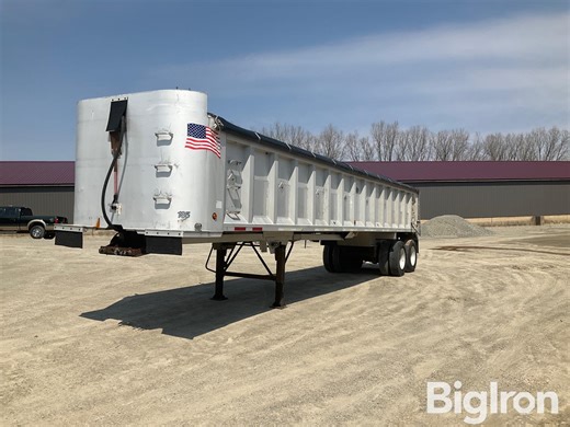 2000 Benson A3966F50 T/A Frameless Aluminum End Dump Trailer | Transportation