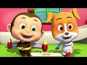 Jetpack | mesin terbang | mainan terbang | Lagu Anak | Loco Nuts | Toy Plane | Kids Tv Indonesia