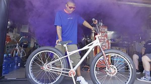 3.5K views · 130 reactions | A Fat Quad!? For reals? Well, you know WE MAKE IT HAPPEN, right!? SE team rider, @twisted700 was lucky enough to unbox, build and ride the first-ever SE Fat Quad straight out of the brown sample box. If you wanna go fat, you better get on it! See more photos, full spec detail & geometry: https://www.sebikes.com/collections/retro-series/products/2021-fat-quad-26 Filmed by @malcolmwallacephotography | SE Bikes | Facebook