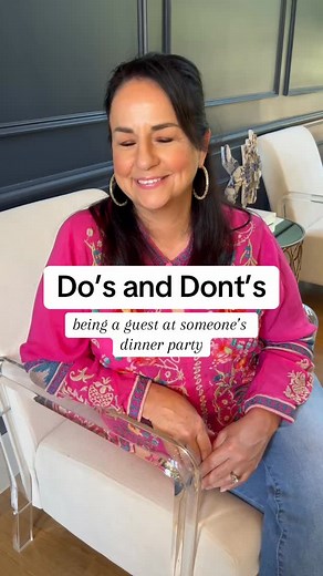 7.4K views · 5.1K reactions | Some Do’s and Dont’s of being a guest at a dinner party! Which ones would you add? #dosanddonts #dinnerparty #guest #hostess #hosting #etiquette | Carla Shellis | Facebook