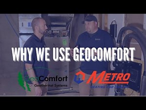 Here's why we install GeoComfort Geothermal Systems...
