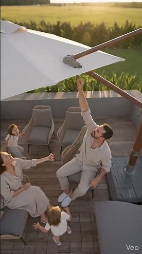The ULTIMATE Patio Upgrade? | BLUU Redwood 10ft Cantilever Umbrella Review