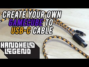 Create Your Own GameCube To USB-C Cable!