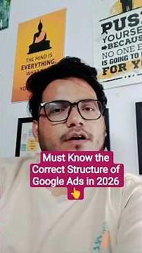 Google Ads Structure Samjho in 1 Minute! | Campaign, Ad Group & Ad Level Explained