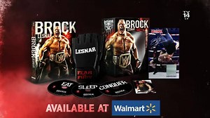 The exclusive "Brock Lesnar: Eat. Sleep. Conquer. Repeat" DVD Gift Set with collector gloves is now available at Walmart! | Brock Lesnar