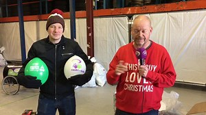 Signature Balloons & Parties are here along with the team from Sentry Self Storage in Eastleigh for #MissionChristmas 2017. Can YOU help? Wave105.com/mission | Greatest Hits Radio South Coast