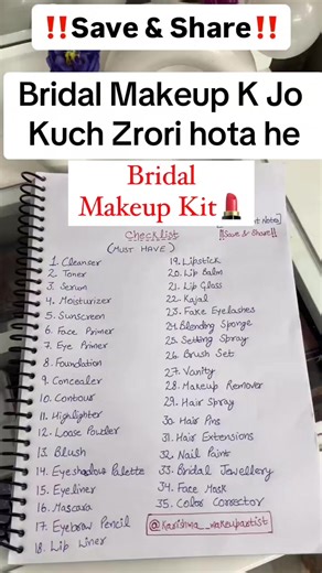 Essential Bridal Makeup Kit: Products & Tips for the Perfect Look